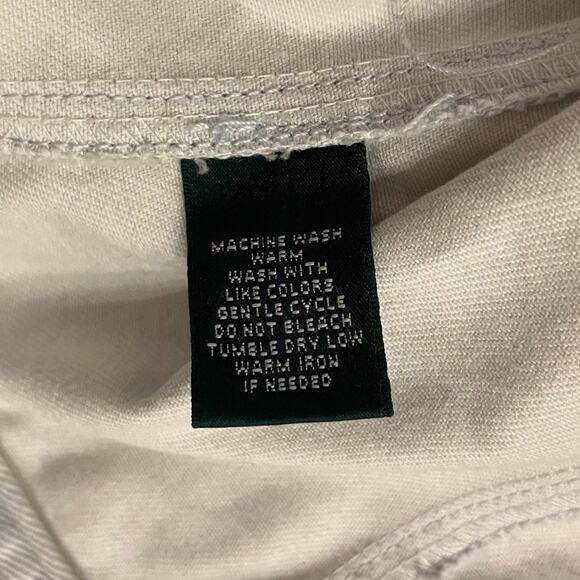 Lauren Jeans Co Denim Jacket Tie Dye Women's Small Light Blue Ralph Lauren Crop - Picture 5 of 12